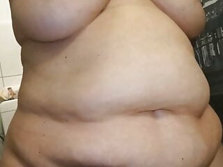 Fat wifes Hot tits and gig belly