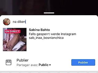 Crazy hot Bosnian girl Sabina Bahto in Germany 