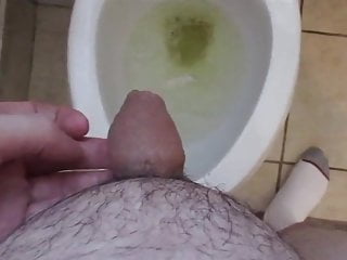 My friend Poexile&#039;s tiny uncut willy pees