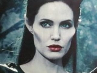 Angelina Jolie Maleficent Cum Tribute MMBK
