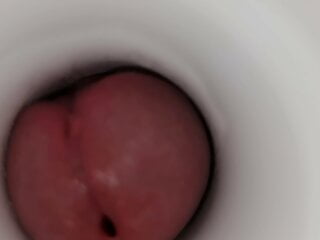 Ejaculation Cumshot Close-Up with Camera inside POV