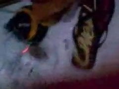indonesia- lely sucking white cock and taking cum in mouth