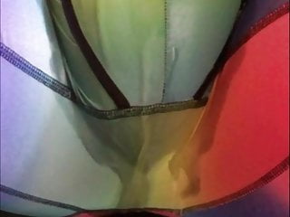 Pissing my Rainbow underwear