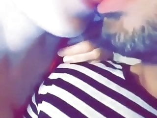 Delhi girl prerna kissing his muslim bf 