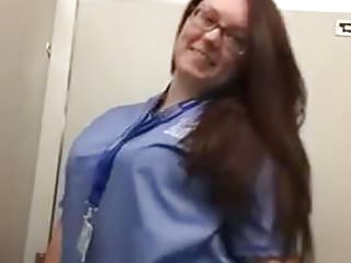 Nurse Flashing her goodies