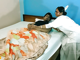Indian sexy nurse, best xxx sex in hospital!! Sister, please let me go!!