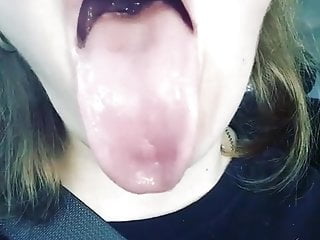 Nasty Spit Mouth Tongue Fetish
