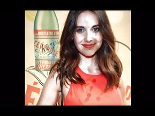 Alison Brie Cum Tribute 1 (with slow motion)