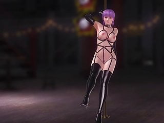 Ayane in Harness Straps - Dancing Sexy for You!