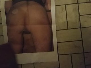 Cum tribute for the Best ass i have ever seen
