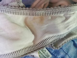 Dirty, Pantys, White Thong, White Cotton