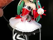 Miku Hatsune 09 figure bukkake(fakeCum)