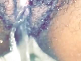 Ebony Ex-GF pissing