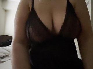 My wife gorgeous  Latina tits