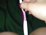 Desi girl pussy fuck with toothbrush