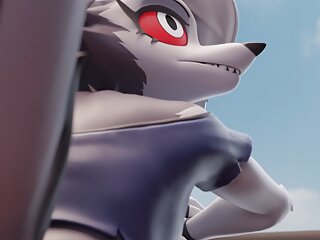 Furry Hentai, Comic, Boss, Asshole Closeup