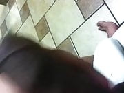 Stroking and Cumming In Public Stall