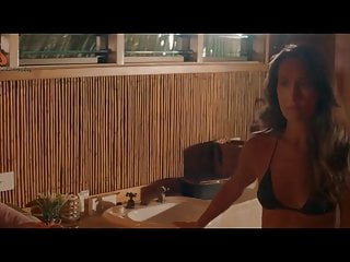 Maggie Q, American, Brunette Sexy, Bikini