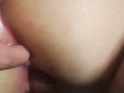 Fucking in pussy and fingering her ass