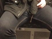 Another Daddy bulge in the Subway in Berlin -Germany 