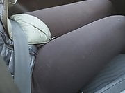 Step mom eats and fuck in the car with step son 