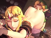 Link Eating Zelda's Ass by AmbrosineSFM