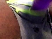 Mov3 (She Cums With Her Purple Dildo Wetting Her Panties)