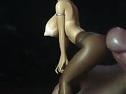 Figure bukkake 02(Shinjo Akino Sunburn ver.)