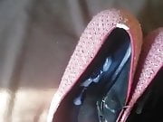 cum pink heels