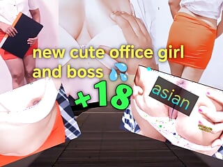 +18 srilanka new office cute girl fuck with boss