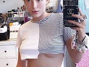  Bella Thorne - Underboob selfie 6-10-2020