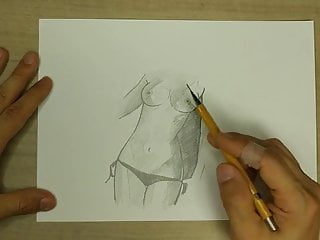 Really easy nude sketch 1x