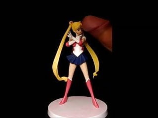 Sailormoon figure cumshot...