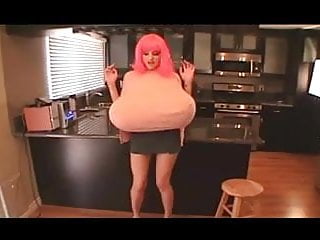 Bianca&#039;s Big Fake Tits
