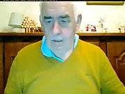 grandpa cum on webcam