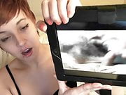 She caught you watching gay porn