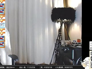 Chinese host forgot to turn off webcam