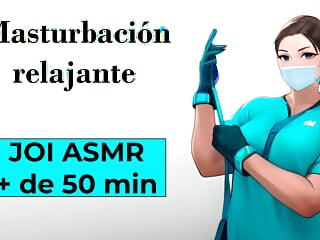 Spanish JOI ASMR voice for masturbation and relax. Expert teacher.