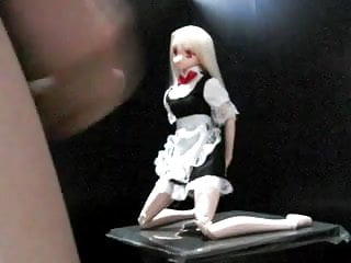 Bukkake my anime figure doll...