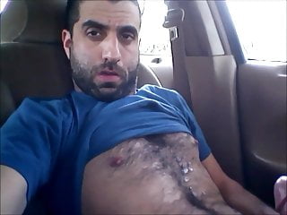Hairy In His Car...
