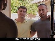 Two Hot Stepdad's Swap Fuck Jock And Twink Stepson's