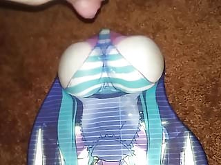 Hatsune Miku Mousepad Cumshot