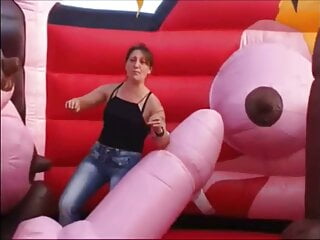 Adult like bouncy house