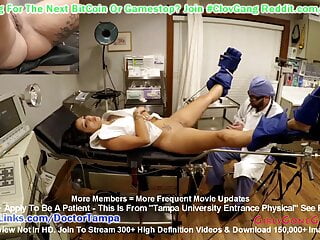 $CLOV Stefania Mafra&#039;s Gyno Exam By Doctor Tampa &amp; Nurse Lux
