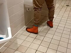 Getting caught in the urinals