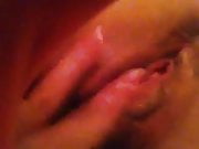 Chinese friend rubs her wet pussy for me on skype