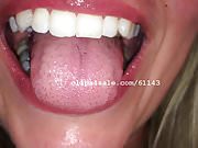 Mouth Fetish - Diana Mouth Video 1