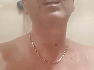 Bulgarian grandpa huge cumshot shower...