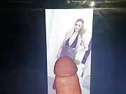 Cumtribute for Slutty Chav Charlotte #6