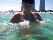 Bianca tits on the sea